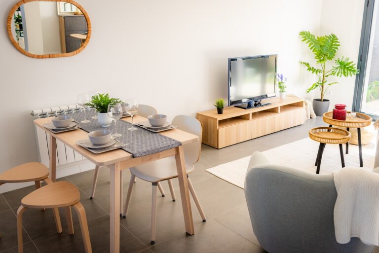 Detalle del interior de la vivienda en El Texu