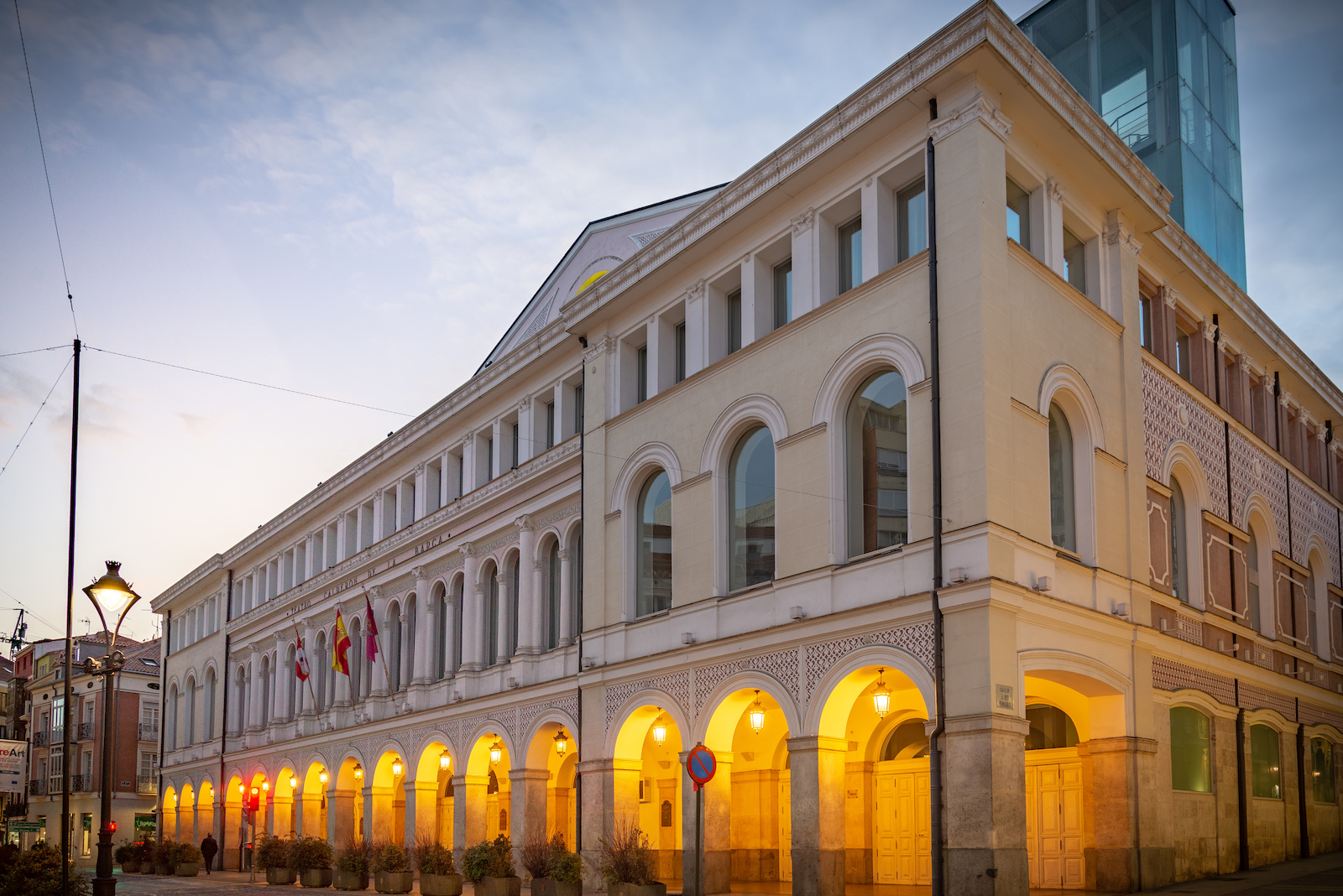 Teatro Calderón en el que se celebra el Festival de Cine SEMINCI